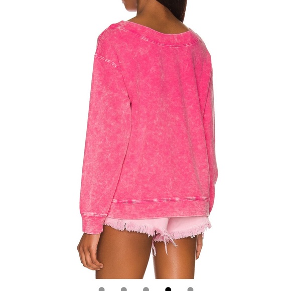 Splendid Paradise Sweatshirt in Hibiscus - Picture 3 of 3